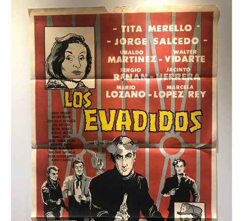 Poster Los Evadidos Tita Merello 