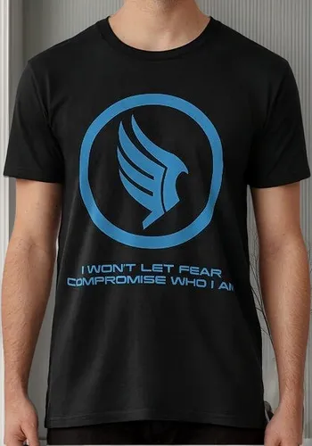 Remera Mass Effect Commander Shepard Paragon Quote Algodon