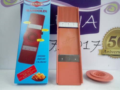 Mandolin Rebanador Cazaux Corte Papa Frita Soufflé Y Rejilla