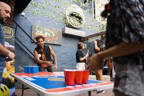 Imagen 9 de 10 de Alquiler Inflable Cama Elástica Metegol Tejo Pingpong Arcade