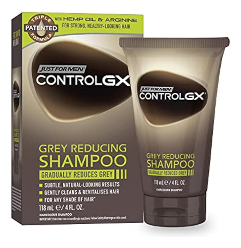 Just For Men Control Gx Bigote Y Barba Reductor Color Gris