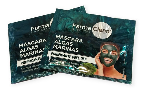 Nueva Farmaclean Máscara Algas Marinas X 1 Estuche. Directo