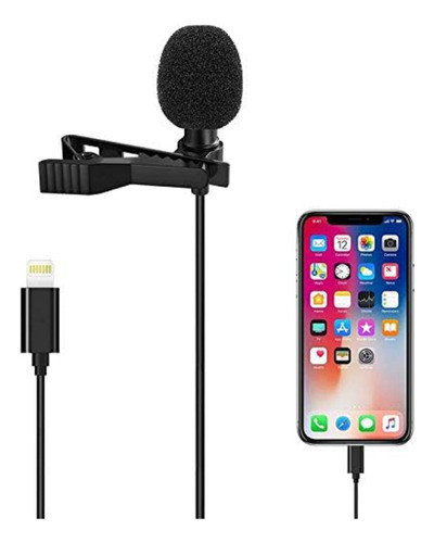 Microfono Para iPhone iPad Lightning Corbatero Lavalier