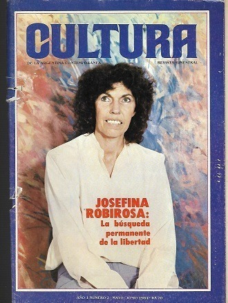 Cultura_nota A Josefina Robirosa__ver Sumario