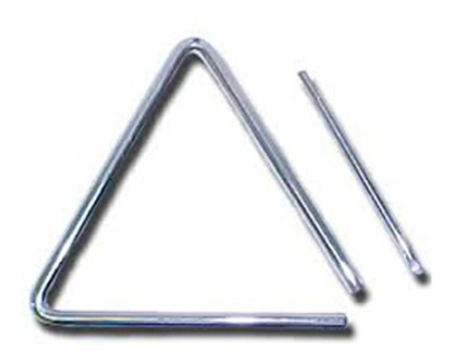 Triangulo Musical 24 Cm Percusion Bateria 