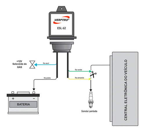 Imagem 4 de 6 de Simulador Sonda Fixa Gasolina Esl62 G Verptro Gnv Geracao 3