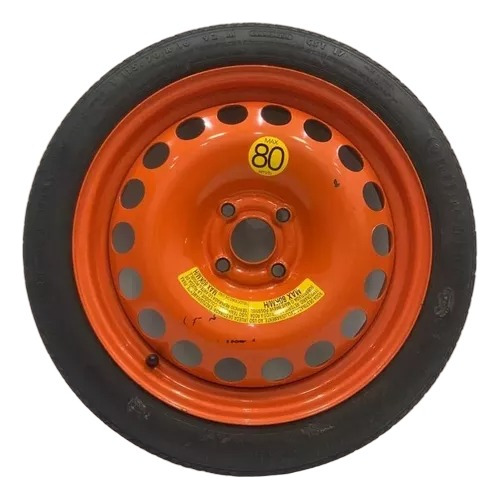 Roda Com Pneu Fino Estepe 115/70r16 Onix Prisma Agile Corsa.