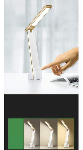 Lampara De Mesa Led Sensor Tactil Plegable Portátil Usb