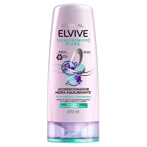 Acondicionador Elvive Hialurónico Pure 370ml