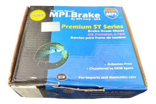 Bandas Para Freno De Tambor Mpi Brake Fiat Palio Conpaleto