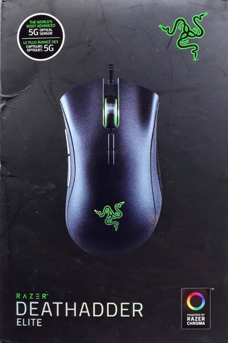 Mouse Gamer Razer  Deathadder Elite 16000 Dpi