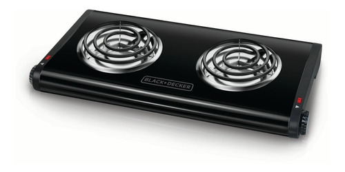 Cocina Eléctrica Doble Black&decker Garantía Tienda Física