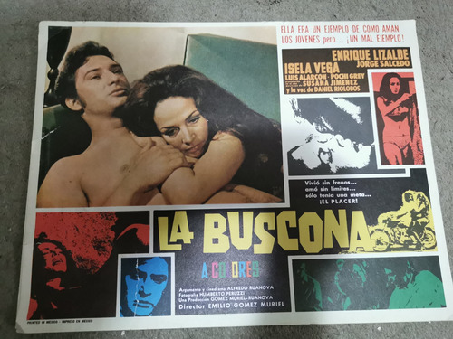 Cartel De Cine Isela Vega La Buscona