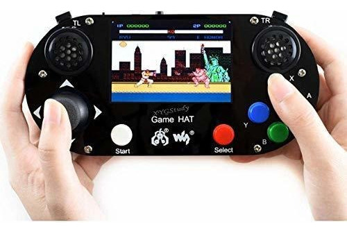 Game Hat Raspberry Pi Kit De Consola De Juegos Portatil Cons