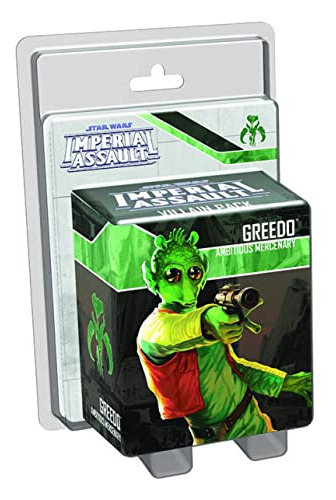 Star Wars Imperial Asalto Junta Juego Greedo Villain Pack -