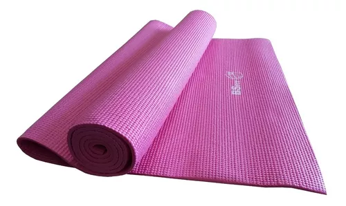 Mat Yoga Colchoneta Pilates Antideslizante Pvc 4mm + Correa