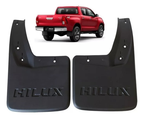 Kit X 2 Barreros Traseros Toyota Hilux 2016/ Srv Srx