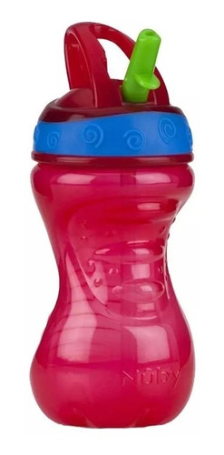 Imagen 3 de 4 de Vaso Para Niño Nuby Antiderrame Con Sorbete Flip-it 9923fl