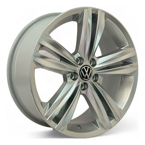 1 Unidade Roda Vw Tiguan S18 Aro 17x7 5/100 Golf Polo Fox 