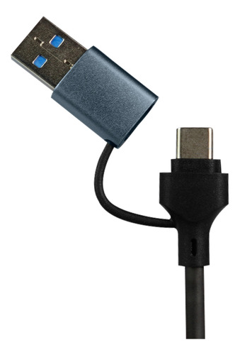 Vorago Hu-205 Concentrador De Puertos Usb 3.0 Ligero Usb Tipo C 3 Puertos Usb Tipo C Y Uno Adicional 3.0
