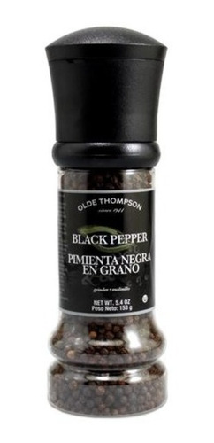 Molino Para Pimienta Negra Olde Thompson 153 Gr