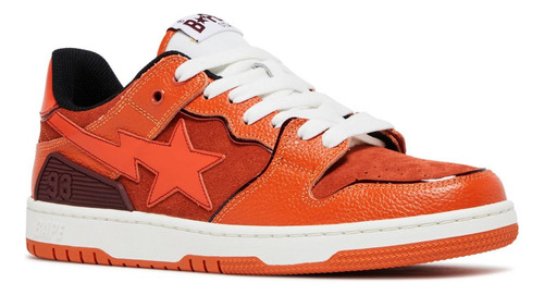 Sneakers A Bathing Ape Bape Sk8 Sta Orange