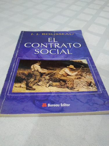 Libro El Contrato Social J.j. Rousseau. Editorial Bureau