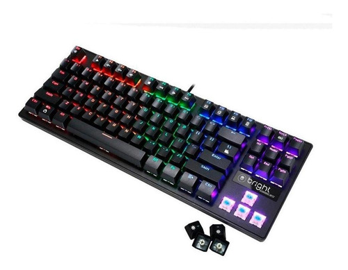 Teclado Gamer Mecânico Bright Gtc559 Compact
