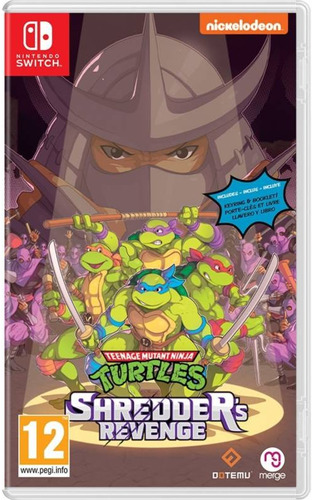Teenage Mutant Ninja Turtles Shredder's  Switch Envio Gratis