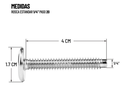 Tornillo Union Con Inserto De Madera Muebles 4 Cm 100 Piezas