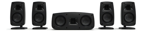 Klispch 5.0 Sistema De Sonido De Cine En Casa, Sistema De S. Color Negro