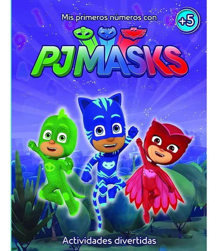 Pj Masks Héroes En Pijamas Mis Primeros Números Letras Nuevo