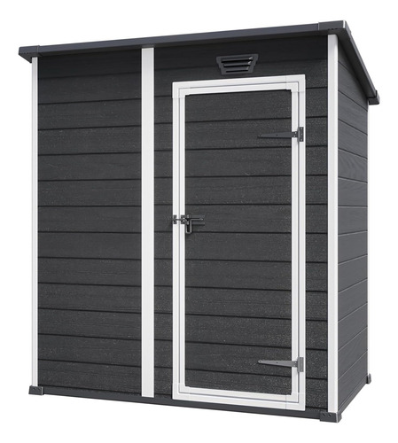 Keter Essential Shed - Cobertizo De Resina De 6 X 4 Negro