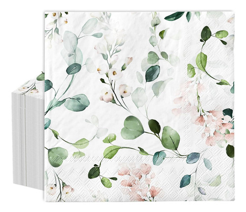 Whaline 80 Servilletas: Eucalipto, Aroma Y Floral