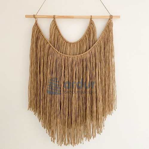 Imagen 4 de 8 de Hilo Cordon De Yute 6mm 270 Metros Ideal Macrame Artesanias