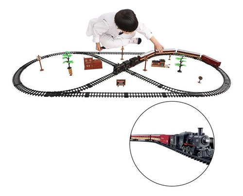 Juego De Trenes Eléctricos Juego De Trenes De Juego A Pilas