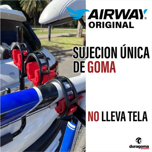 Porta Bicicleta Auto Baul Reforzado Airway Portabicleta 3