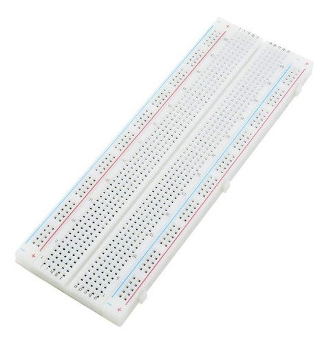 Protoboard Breadboard de 830 puntos con orificios para Arduino Pic