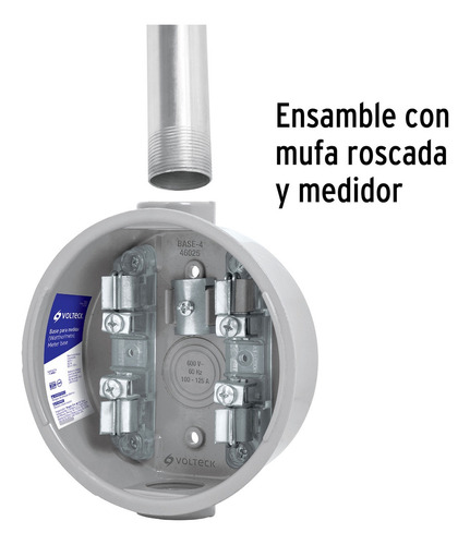 Tubo Conduit 1 1/4 Para Mufa, Pared Gruesa (0.9 Mm), 1.5 M.