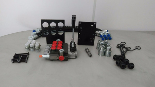 Imagem 3 de 4 de Kit Comando Triplo Valmet Controle Remoto Para Trator