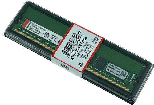 Memória 16gb Ddr4 3200mhz Ecc Kingston Ktd-pe432e/16g