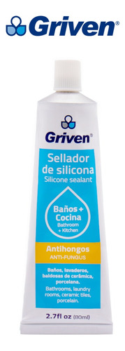 Silicon  Antihongos Transparente 80ml Griven