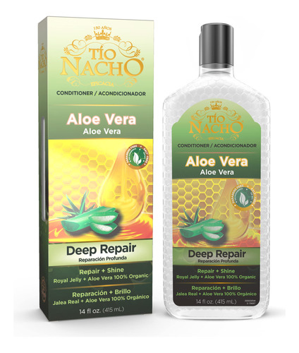 Tio Nacho Acondicionador De Reparacin Profunda De Aloe Vera,