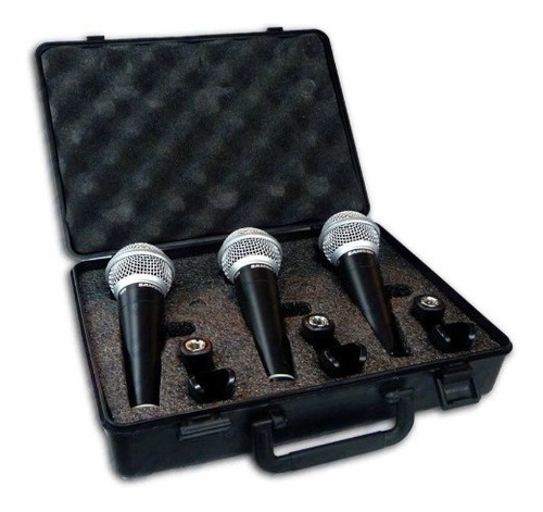 Microfono Samson R21s X3 Unidades+estuche+3pipetas+envio