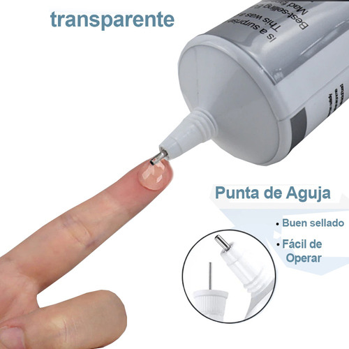 Imagen 3 de 5 de Pegamento B-7000 (50ml) Para Táctiles Y Pantallas