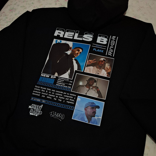Sudadera Rels B Hoodie Skinny Flaks 2025