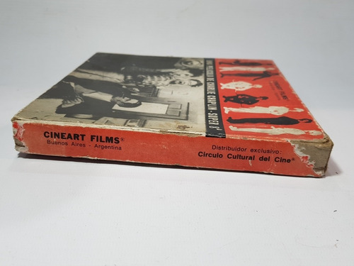Imagen 6 de 9 de Antigua Peli Super 8 Charlie Chaplin Copia 00460 Mag 56304