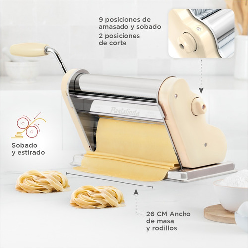 Pastalinda Máquina Clásica 260 Crema
