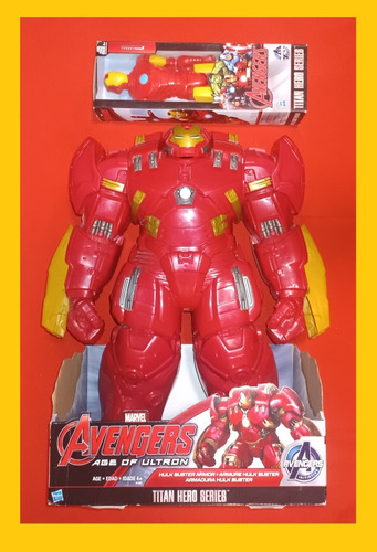 Hulk Buster Marvel Titan Hero Series Original 45 Cm Iron Man (Usado)