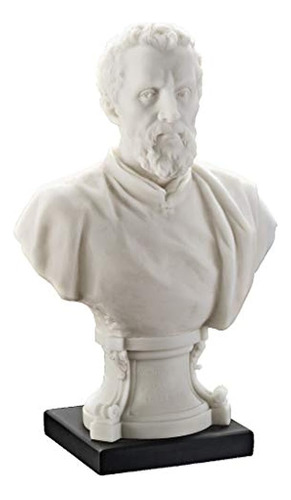 Diseño Toscano Renacimiento Italiano Maestro Busto Estatua D